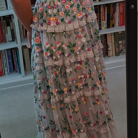 BHLDN Needle & Thread Gown size US 8 $781 - Picture 16 of 16